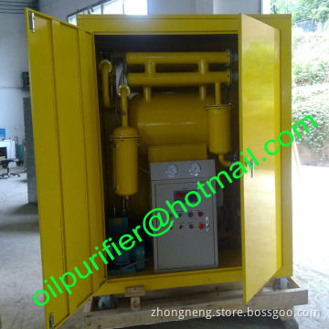 Single-stage Vacuum Transformer Oil Purifier,Oil Purification Plant